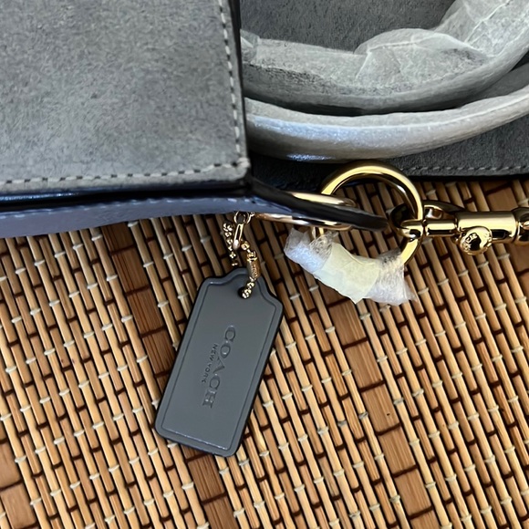 Leather & Suede Coach purse - Picture 2 of 5